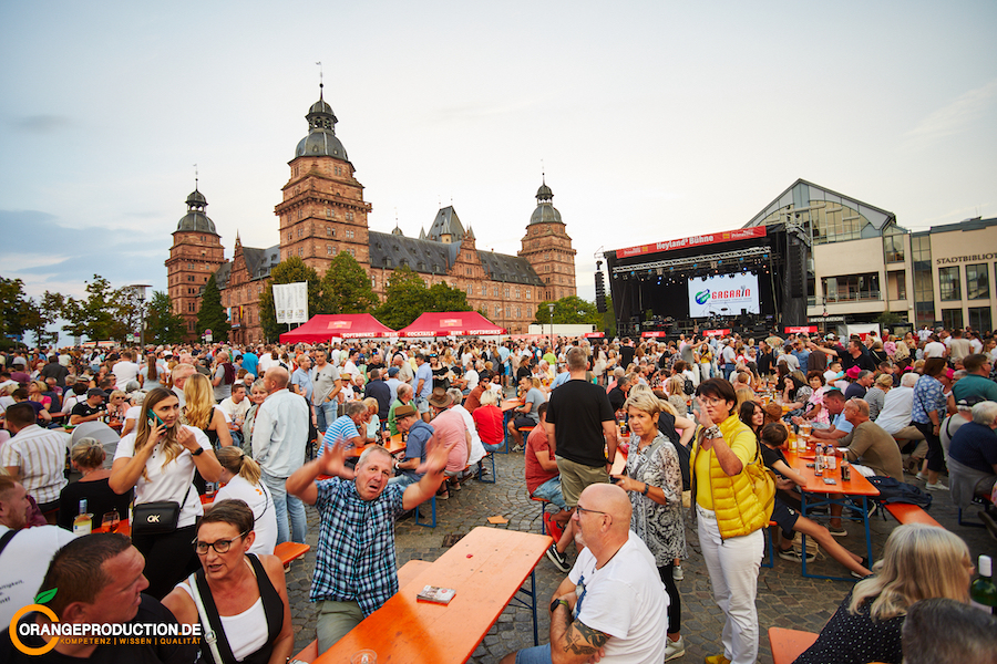 Stadtfest Aschaffenburg 27.08.2022 - Orange Production
